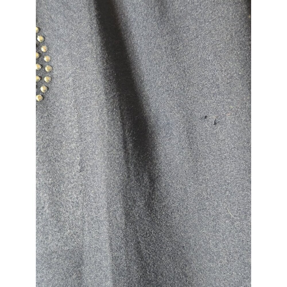 Juicy Couture Rhinestone Sleepwear/Loungewear 2 Pc Set Navy Blue Size LARGE - Picture 7 of 11